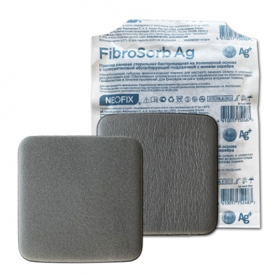 NEOFIX FibroSorb Ag,10 см х 10 см